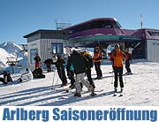 Den Lift vis à vis: Die Skisaison für die Gäste des Arlberg Hospiz Hotels, in St. Christoph am Arlberg begann am 10.12.2006 (Foto. Monika Küspert)